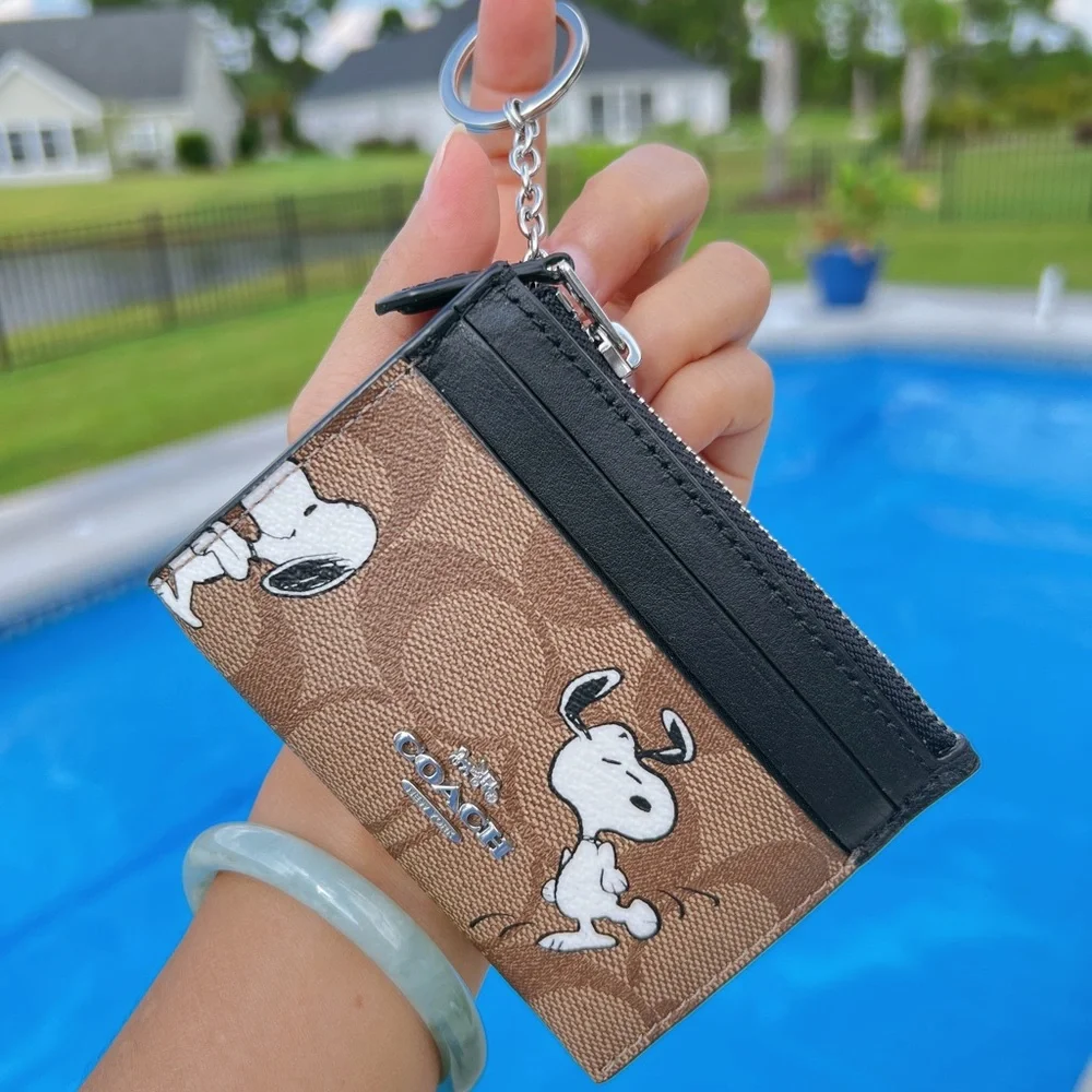 Peanuts&Co. ケース Coach | Accessories | Coach X Peanuts Mini Skinny Id Case In